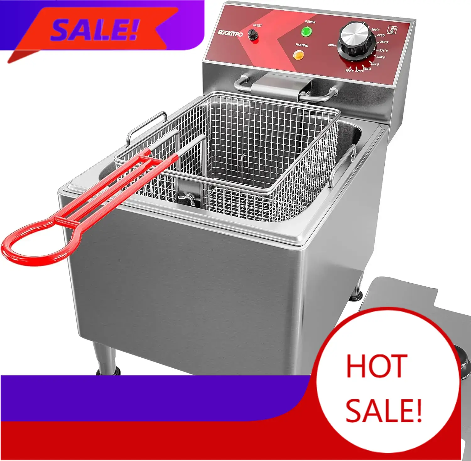 Deep Fryer Commercial - BestsellerBestsellerDeep Fryer with Basket Commercial 12L