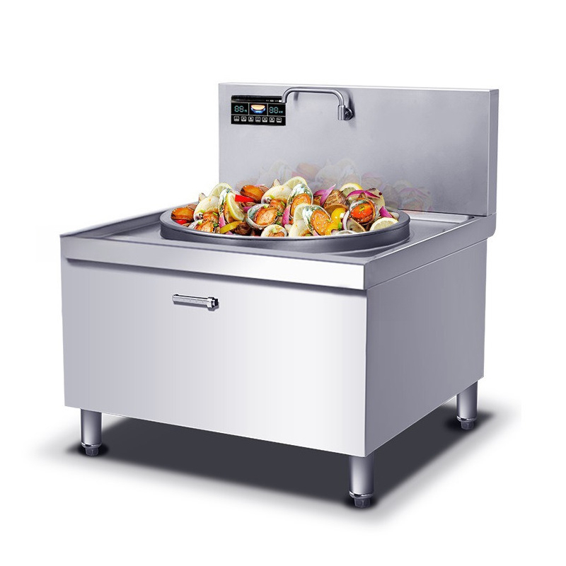 Commercial Kitchen Induction - Commercial induction cooker, concave 15KW high-power