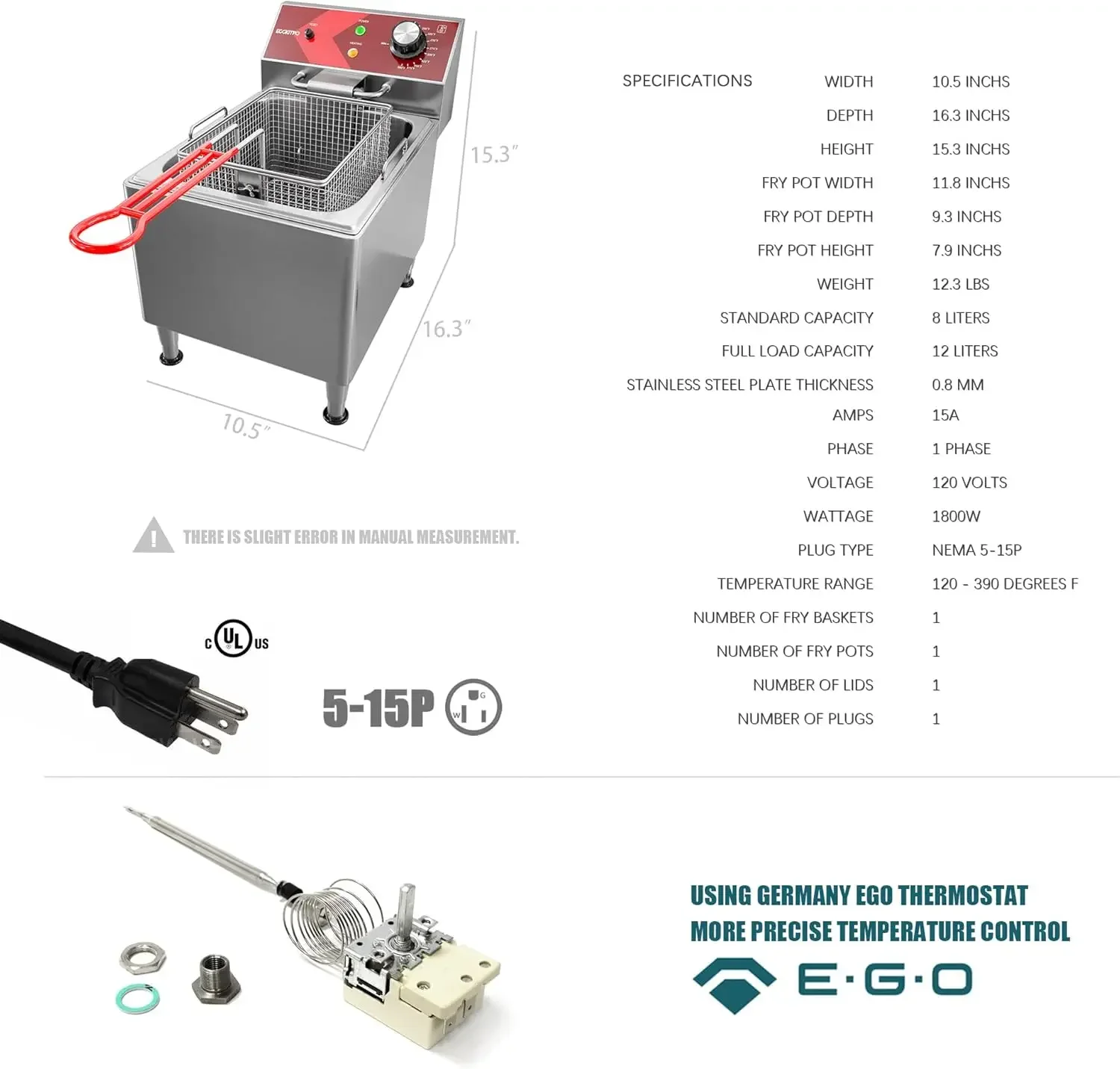 BestsellerBestsellerDeep Fryer – Deep Fryer Commercial recenzja i cena