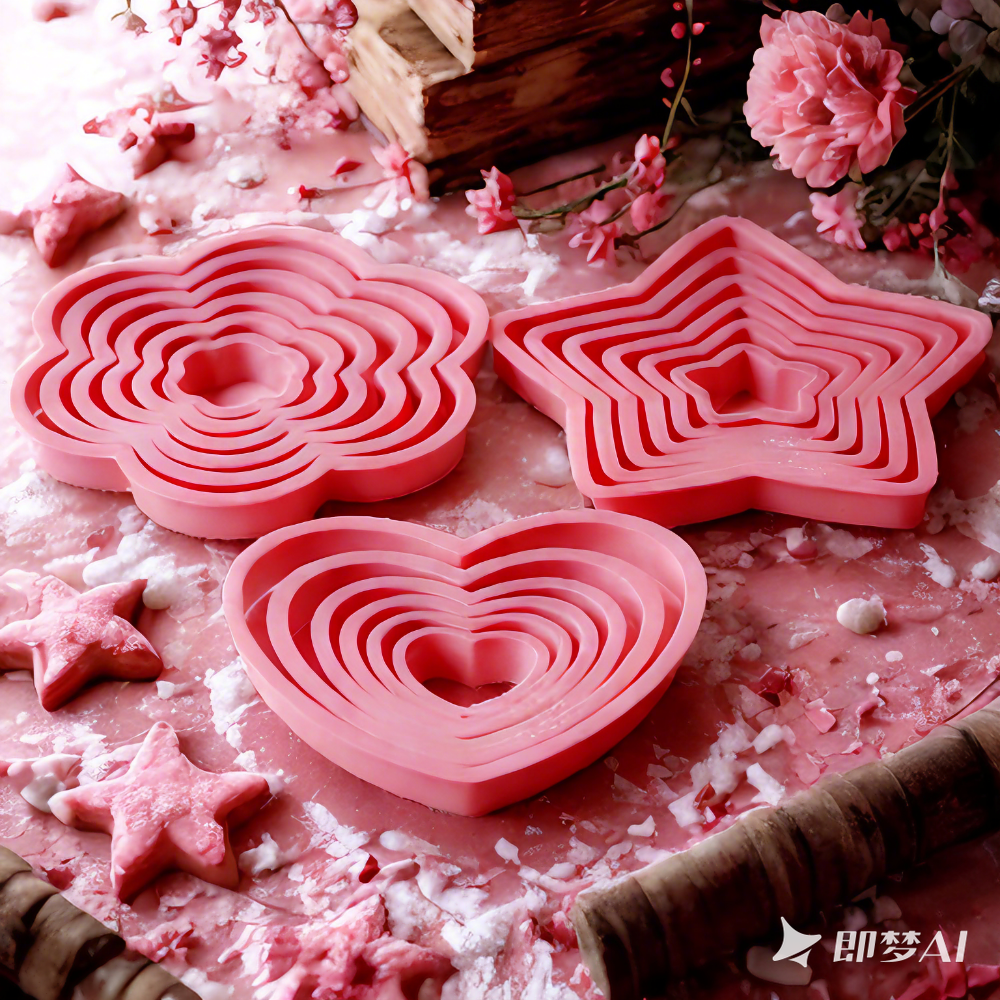 1set/3sets Pink Heart Star Flo – Commercial Kitchen Equipment List recenzja i cena