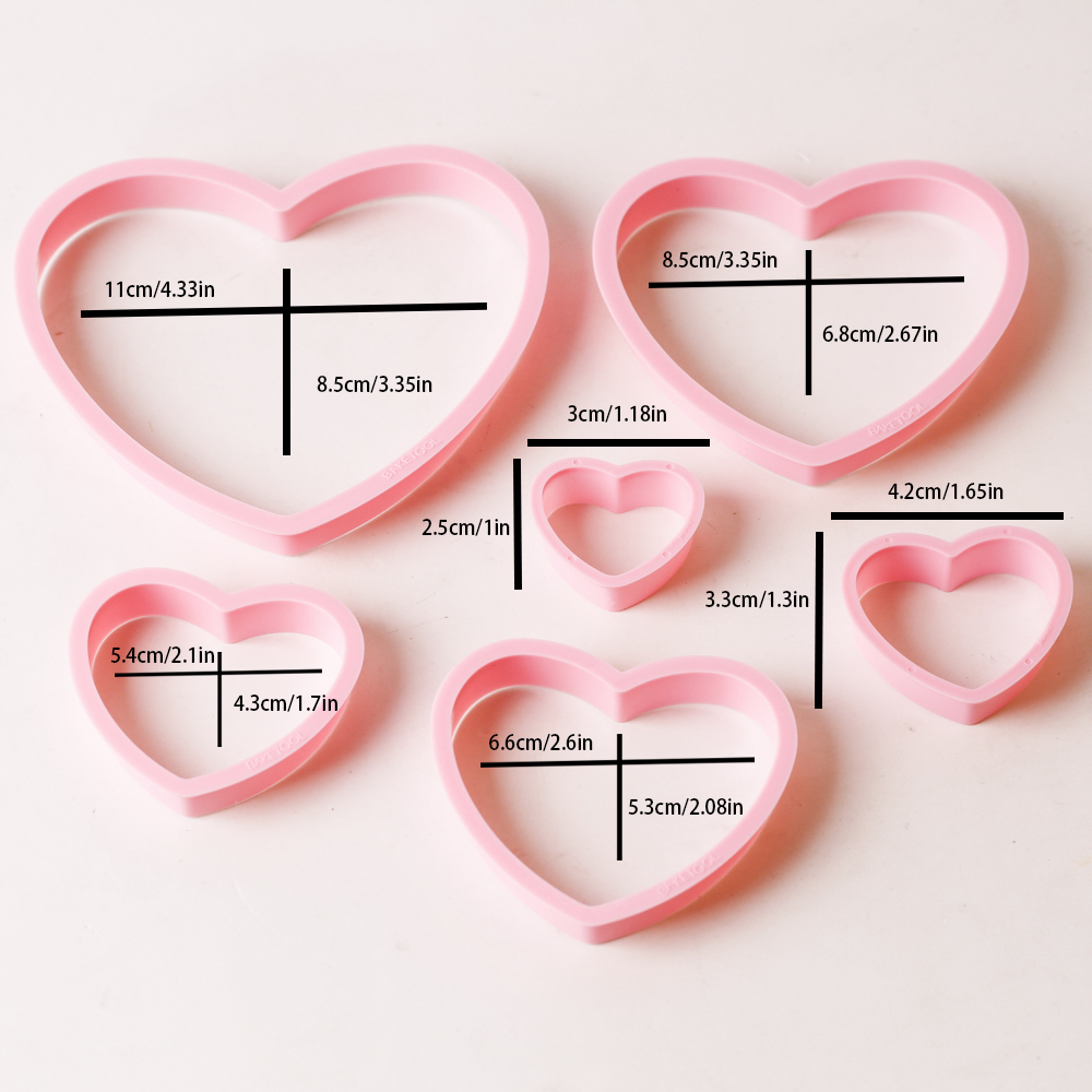 1set/3sets Pink Heart Star Flo – Commercial Kitchen Equipment List recenzja i cena