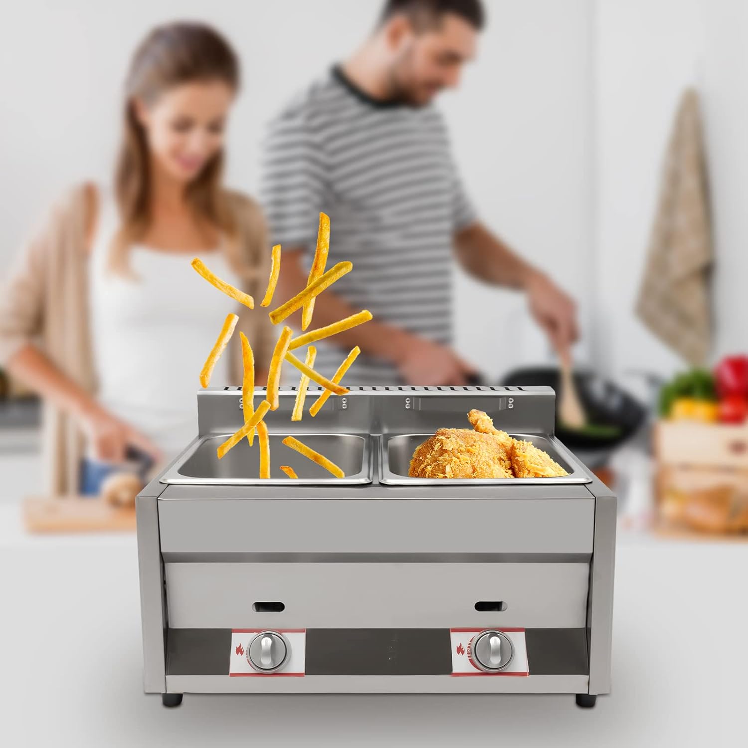 Propane LPG Gas Deep Fryer 2 B – Deep Fryer Commercial recenzja i cena
