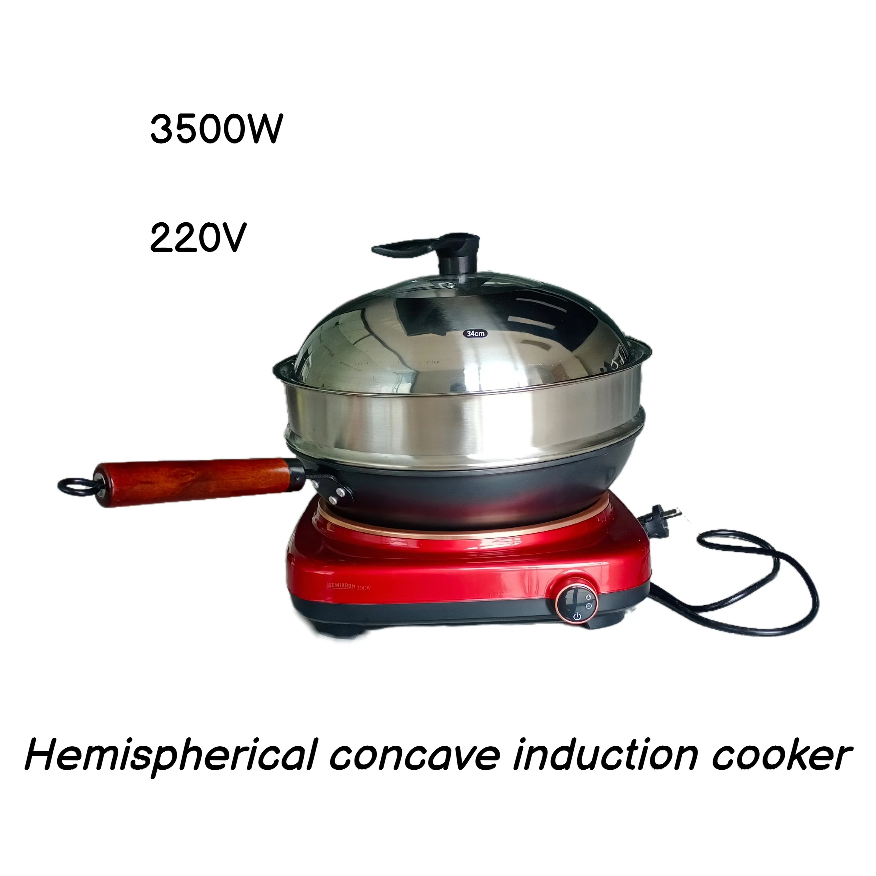 Latest Red Concave Induction C – Commercial Kitchen Induction recenzja i cena