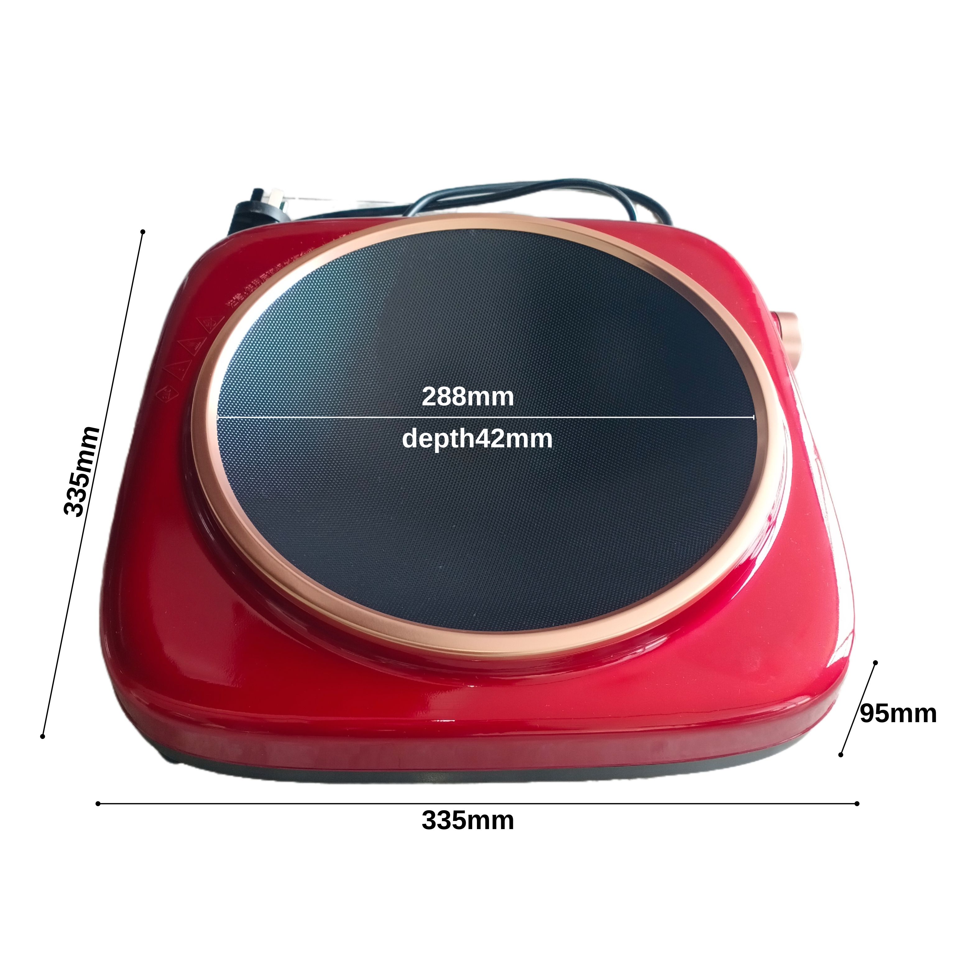 Latest Red Concave Induction C – Commercial Kitchen Induction recenzja i cena