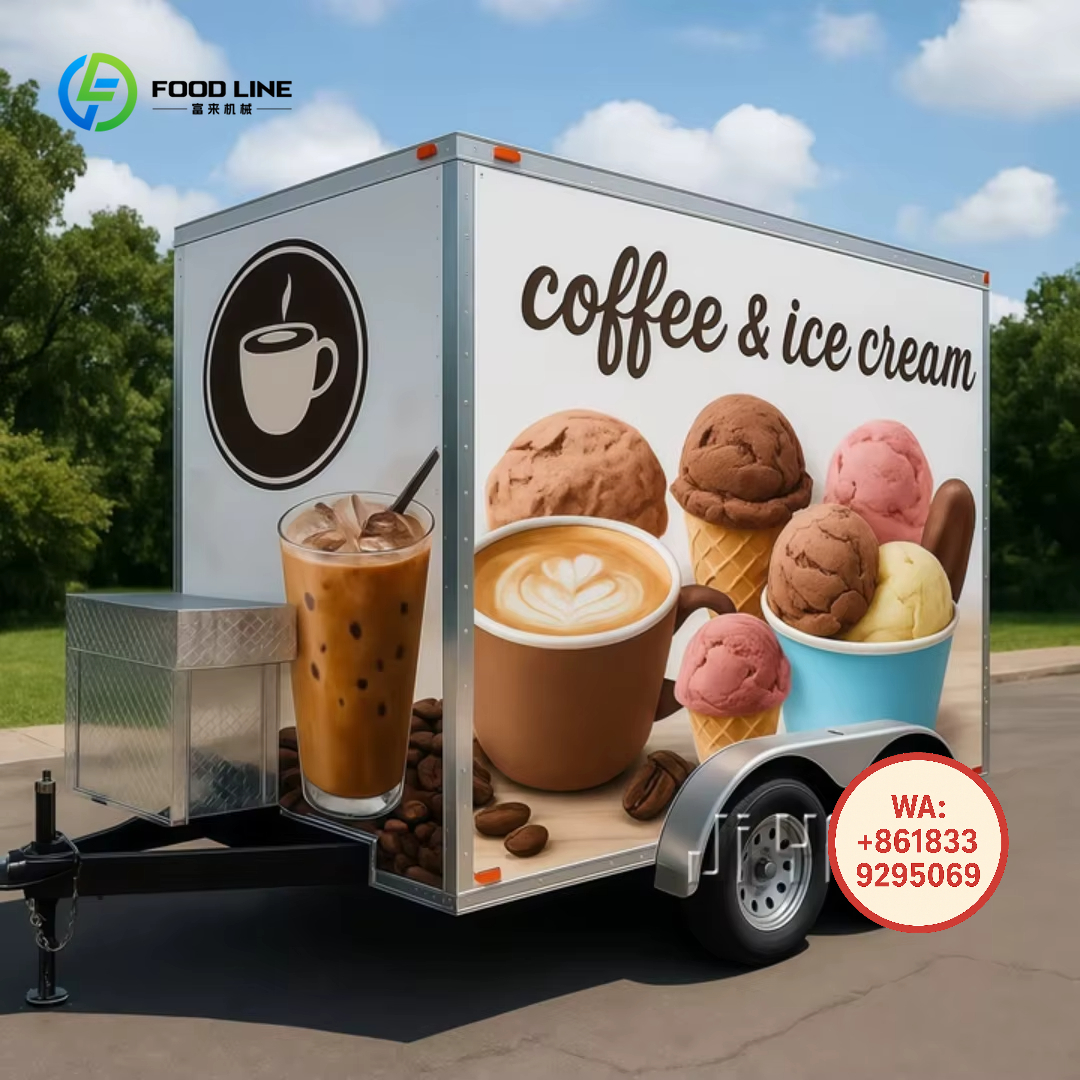 Mini Food Trailer Small Snack  – Commercial Kitchen Layouts recenzja i cena