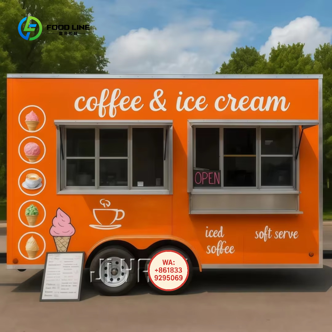 Mini Food Trailer Small Snack  – Commercial Kitchen Layouts recenzja i cena
