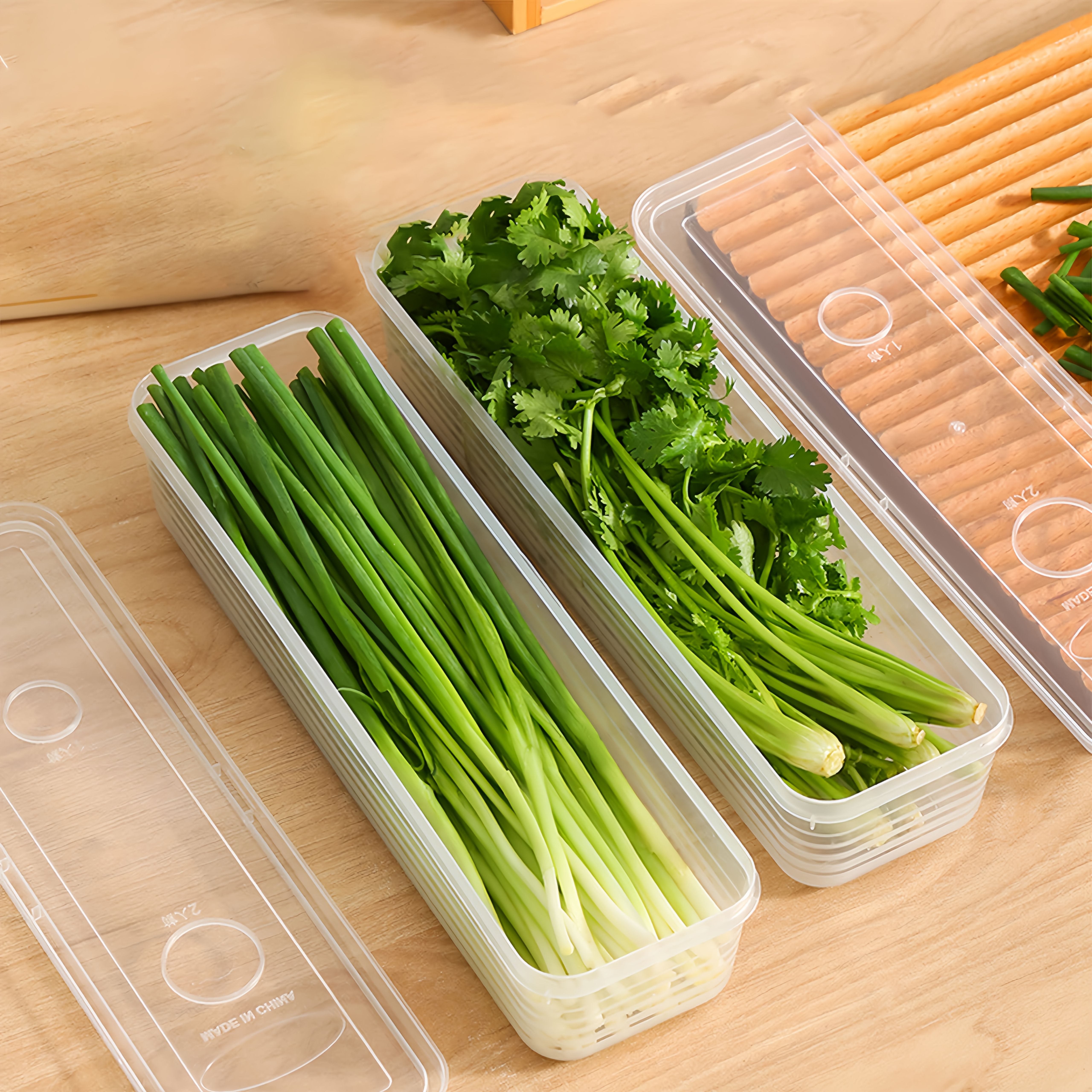 2/4/6pcs Food Vegetable Storag – Commercial Kitchen Refrigerator recenzja i cena