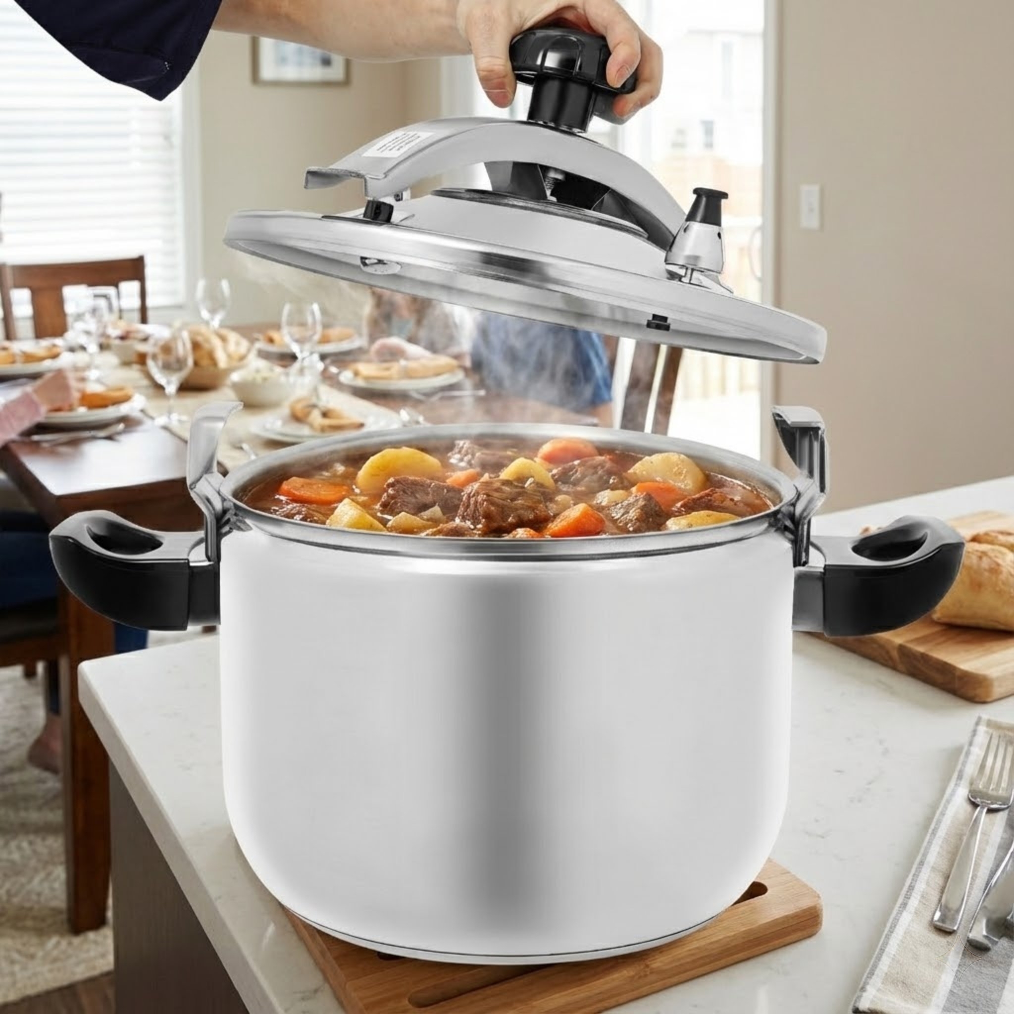 27.47Qt Large Pressure Canner  – Commercial Kitchen Induction recenzja i cena