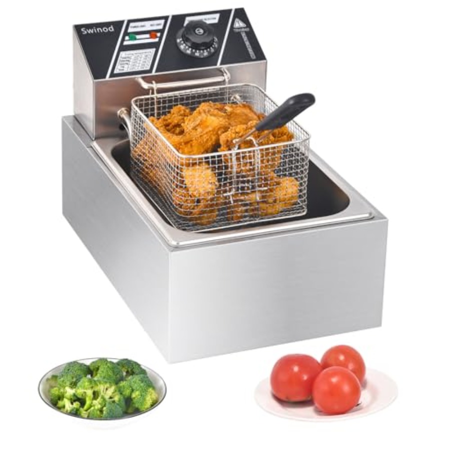 Electric Deep Fryer with Baske – Deep Fryer Commercial recenzja i cena