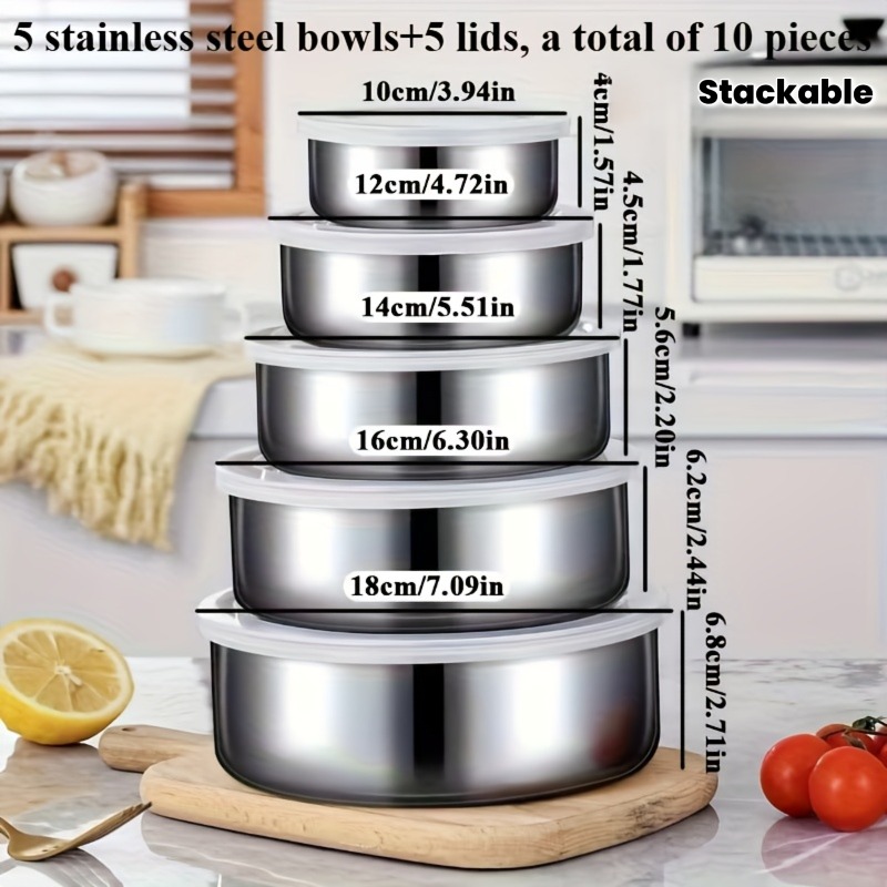 5-Piece Stainless Steel Food C – Commercial Kitchen Dishwasher recenzja i cena