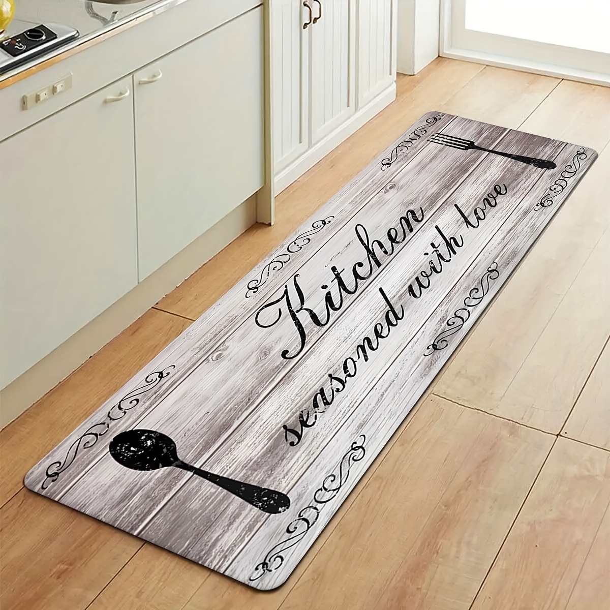 Vintage Vinyl Carpet Mat Rug H – Commercial Kitchen Vinyl recenzja i cena
