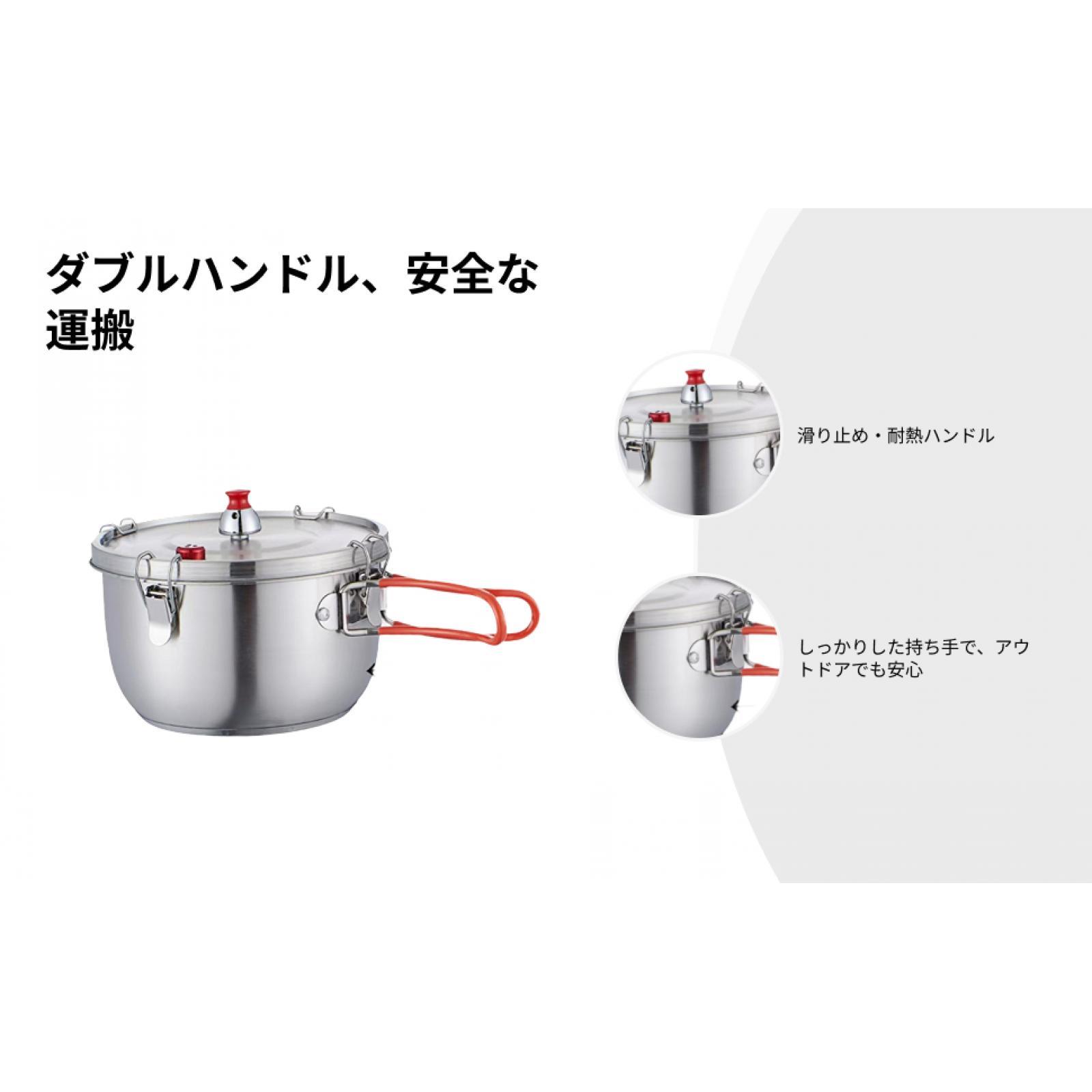 Stainless Steel Pressure Cook  – Commercial Kitchen Induction recenzja i cena