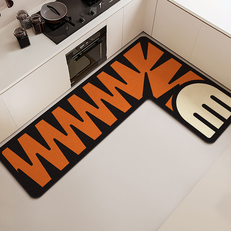 L-shaped Kitchen Floor Mat Wat – Commercial Kitchen Vinyl Flooring recenzja i cena
