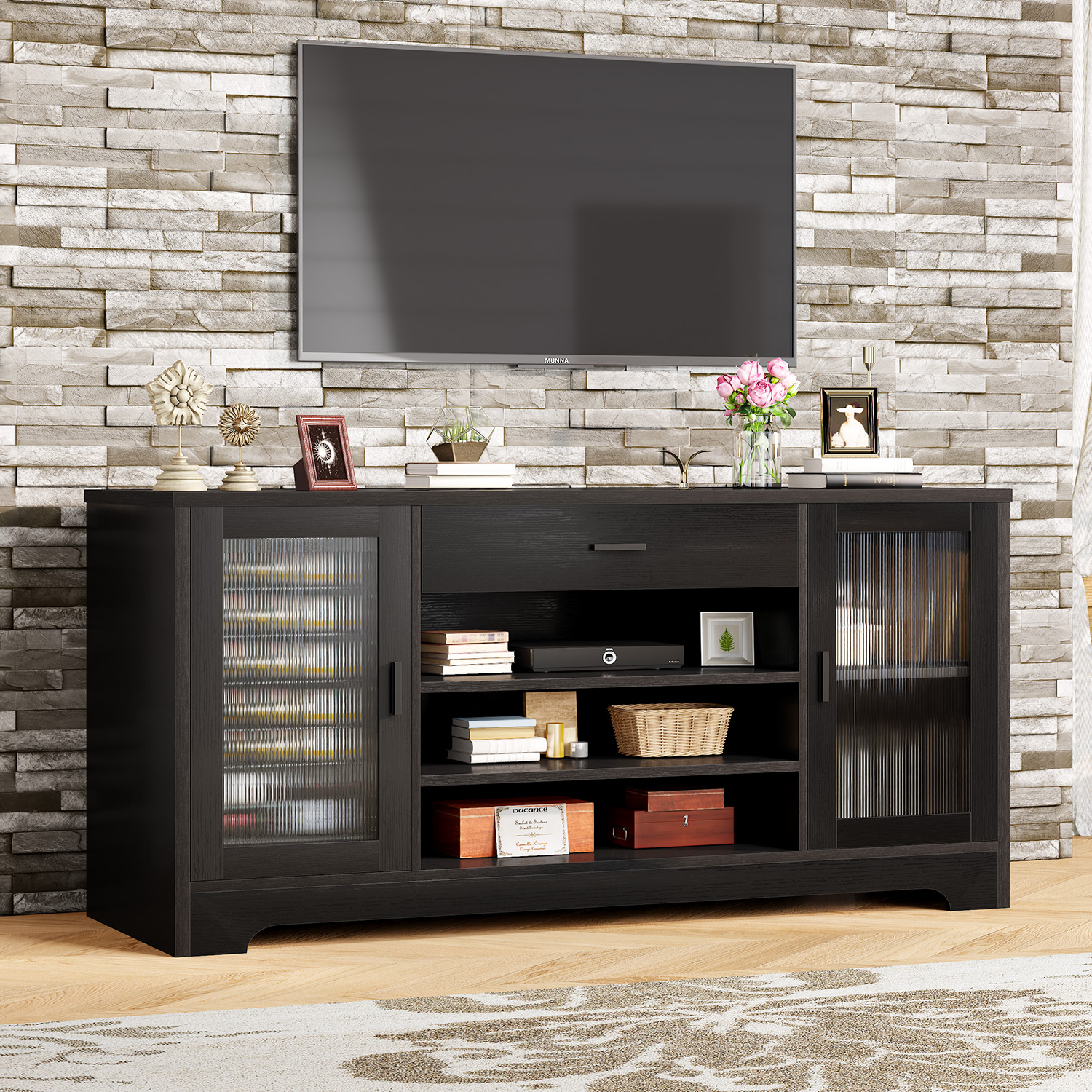 Wooden wine family bar cabinet – Commercial Kitchen Refrigerator recenzja i cena