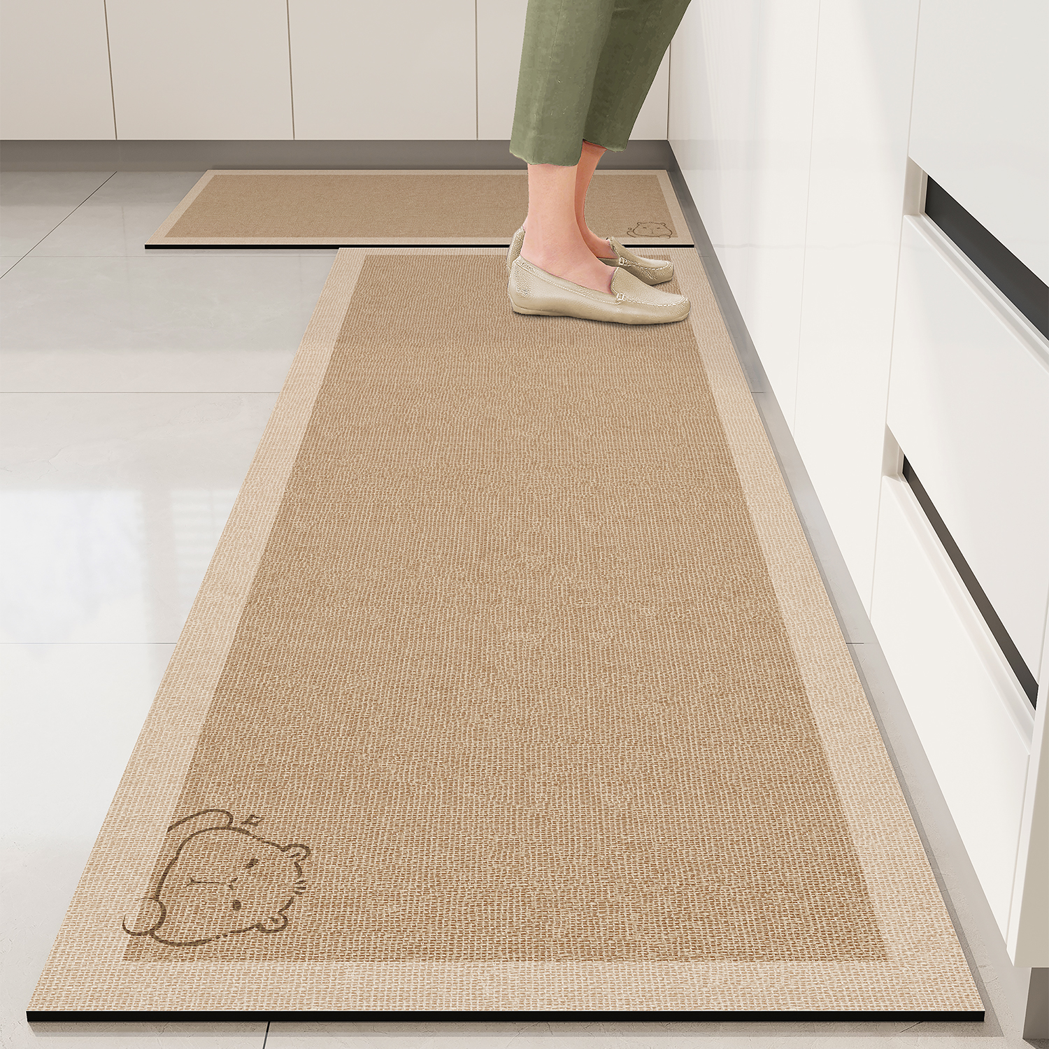 Kitchen Vinyl Rug Pvc Non-Slip – Commercial Kitchen Vinyl recenzja i cena