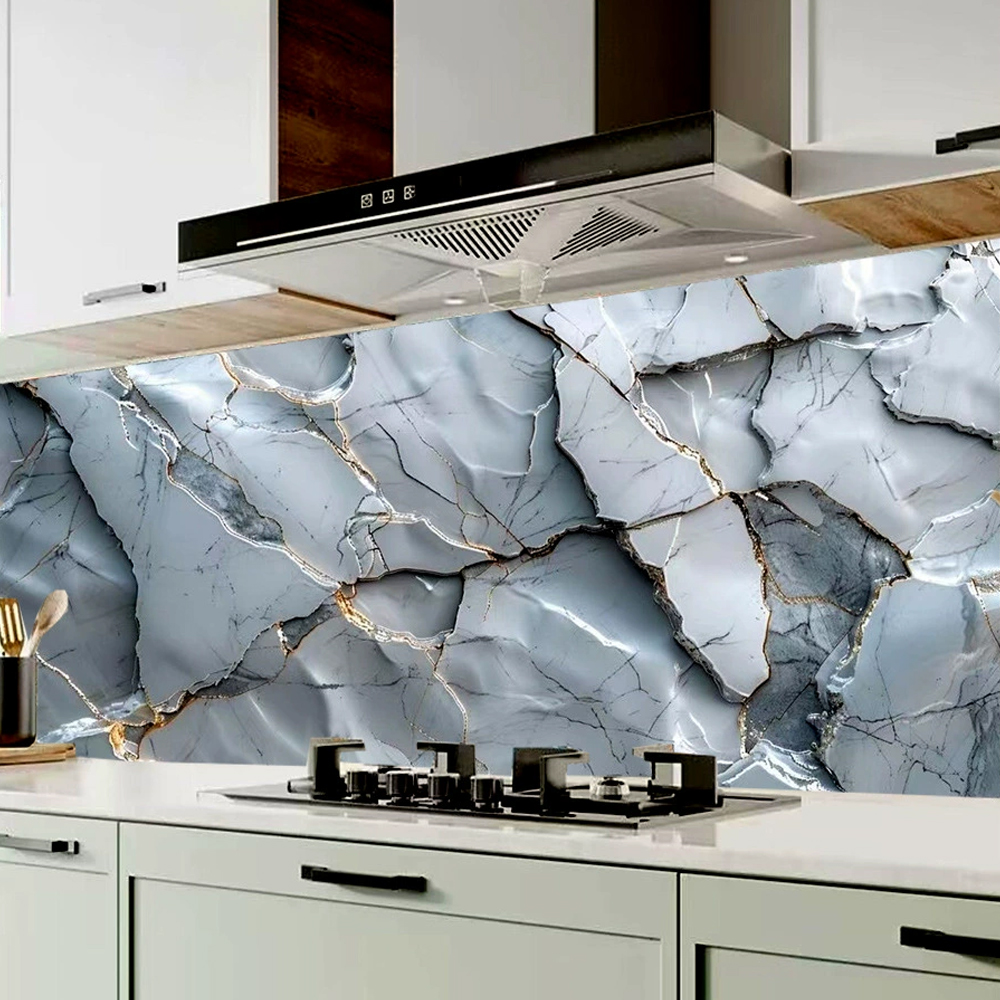 Easy-to-Apply 3D Gold Granite  – Commercial Kitchen Vinyl recenzja i cena
