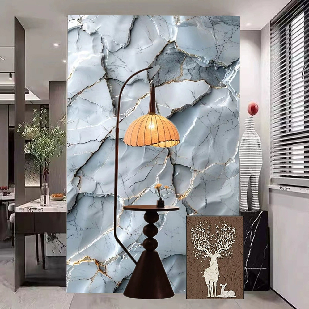Easy-to-Apply 3D Gold Granite  – Commercial Kitchen Vinyl recenzja i cena