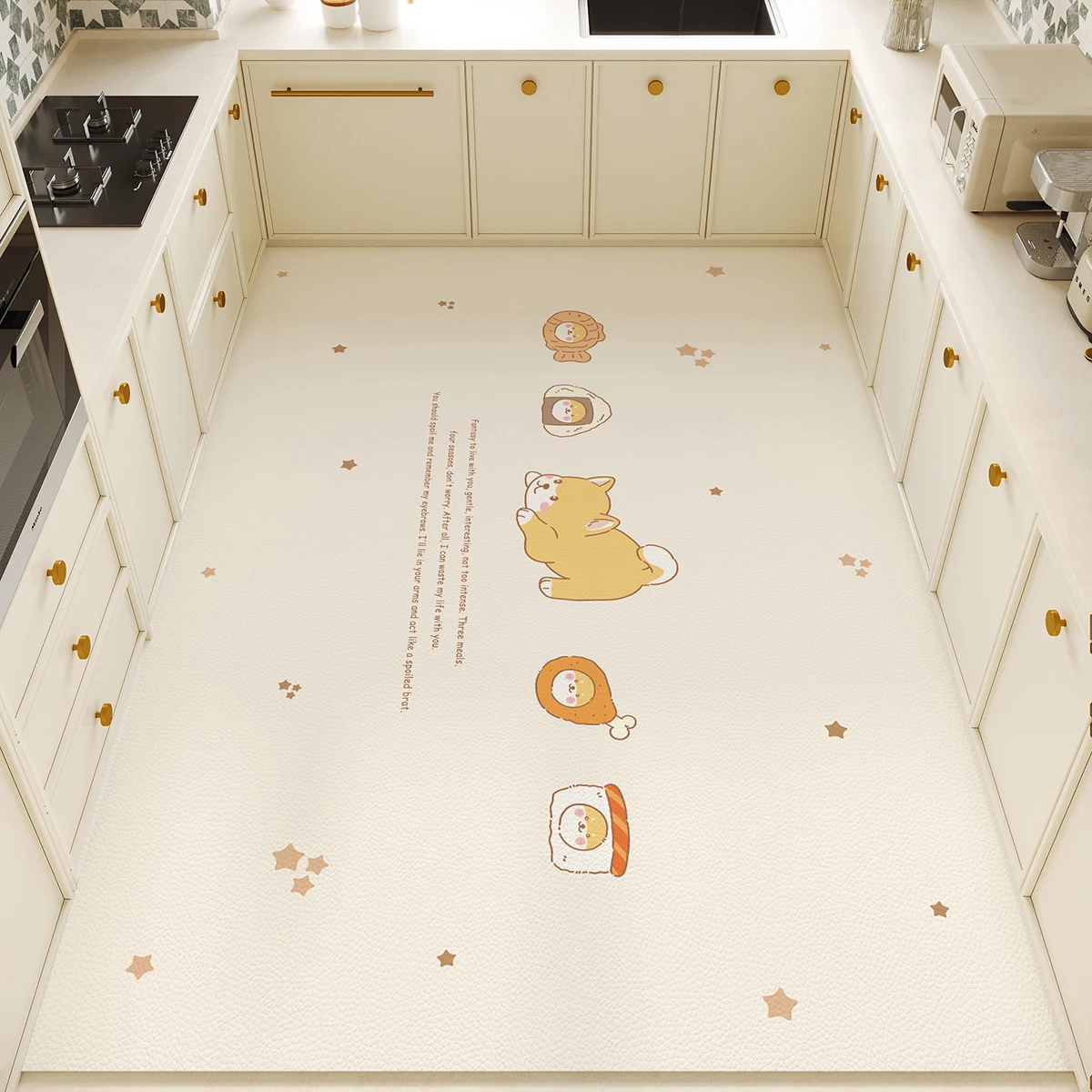PVC Kitchen Carpet Waterproof  – Commercial Kitchen Vinyl Flooring recenzja i cena