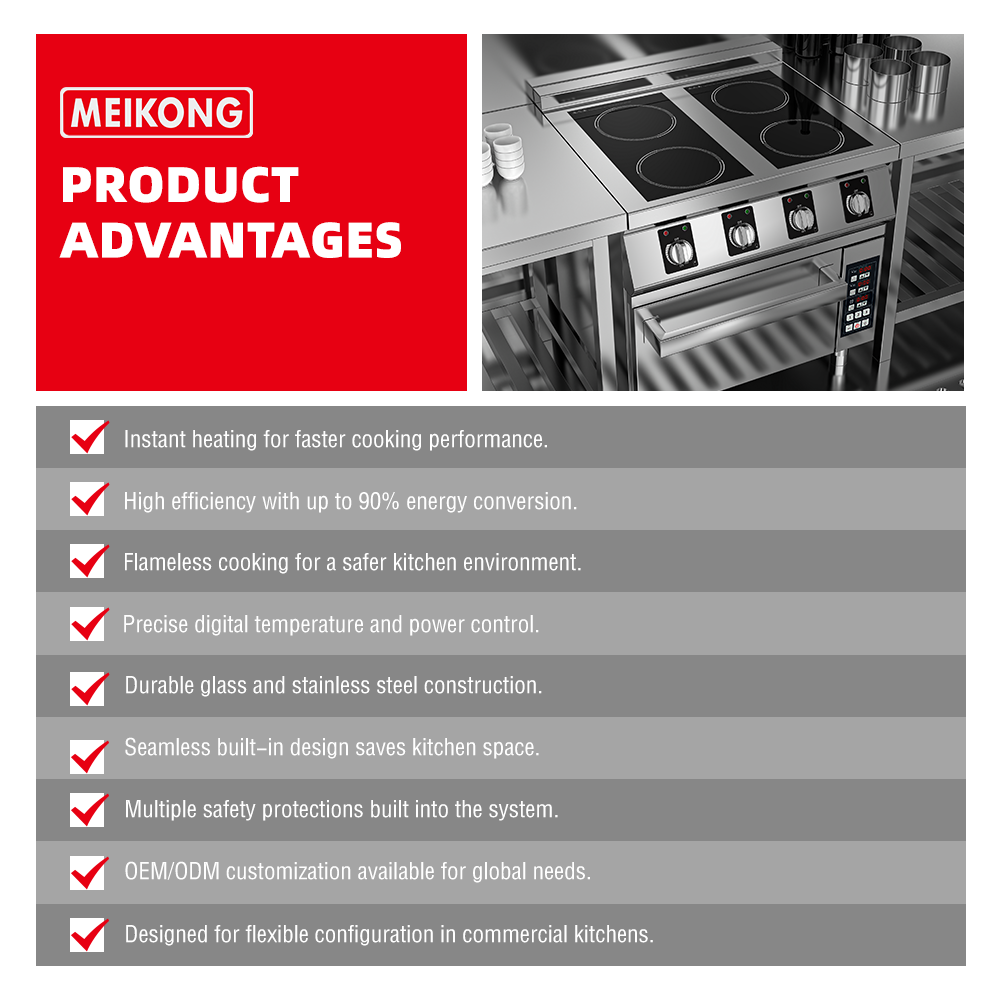 Commercial 4-burner induction  – Commercial Kitchen Induction recenzja i cena