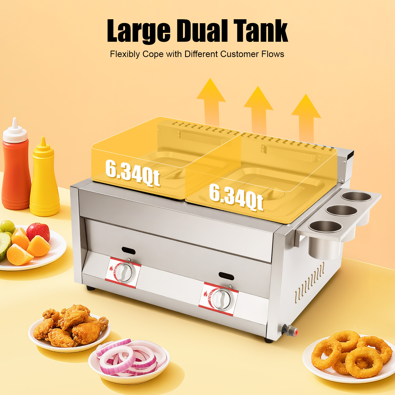 Gas Deep Fryer, Commercial Dee – Deep Fryer Commercial recenzja i cena