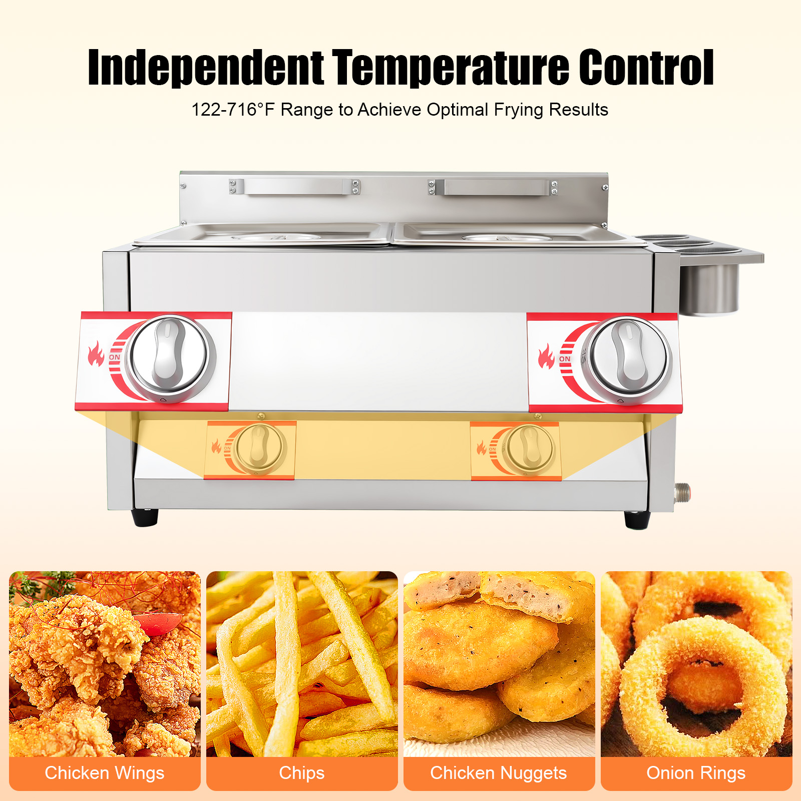 Gas Deep Fryer, Commercial Dee – Deep Fryer Commercial recenzja i cena
