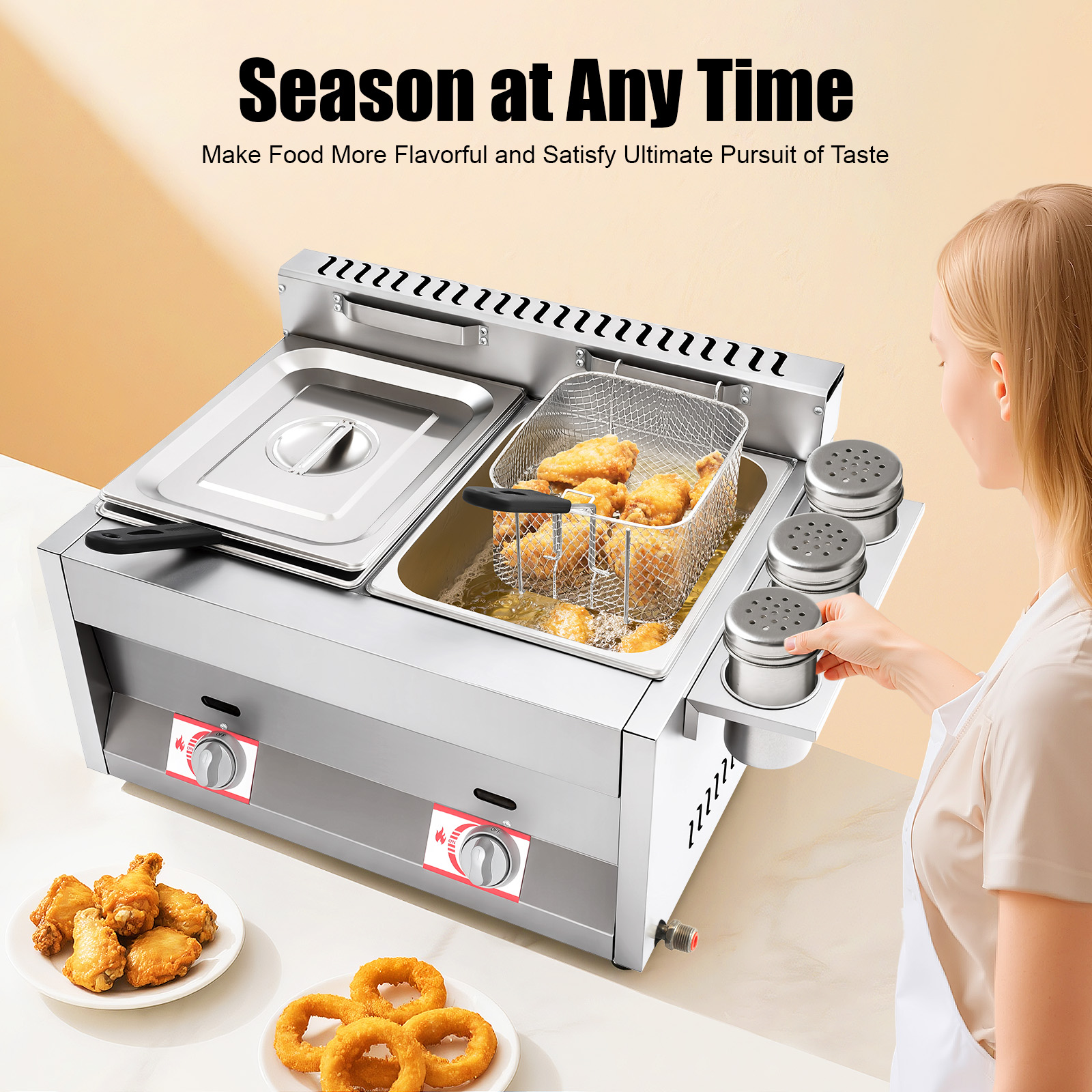 Gas Deep Fryer, Commercial Dee – Deep Fryer Commercial recenzja i cena