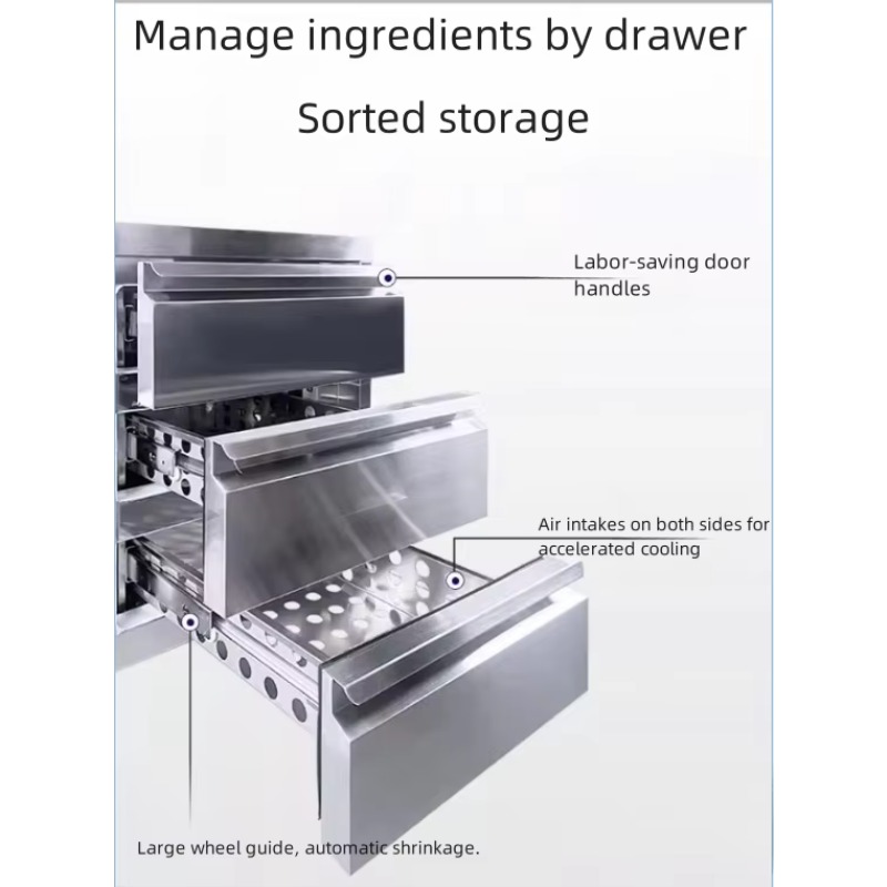 Commercial Stainless Steel Air – Commercial Kitchen Refrigerator recenzja i cena