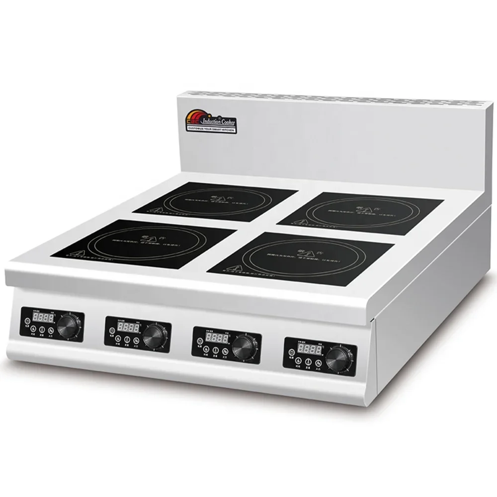 4 Burner Flat Industrial Comme – Commercial Kitchen Induction recenzja i cena