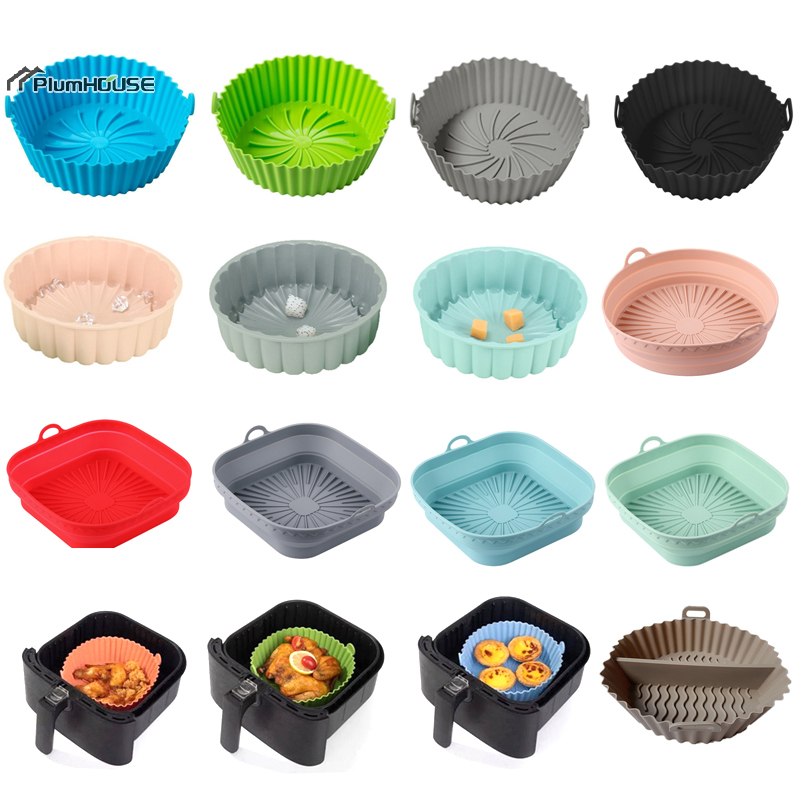 1Pcs Silicone Air Fryer Oven B – Deep Fryer Commercial recenzja i cena