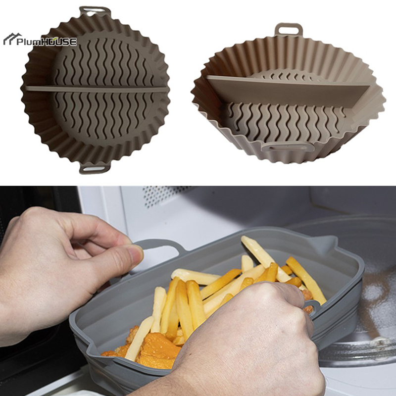 1Pcs Silicone Air Fryer Oven B – Deep Fryer Commercial recenzja i cena