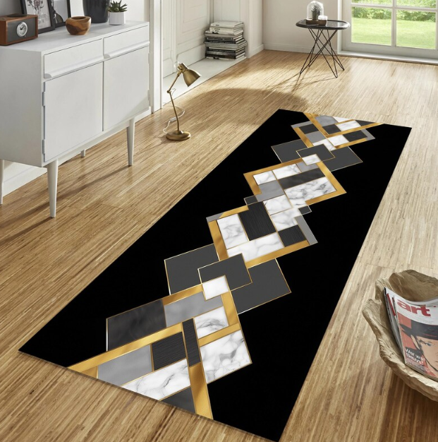 Checkerboard Vinyl Runner Rug  – Commercial Kitchen Vinyl recenzja i cena