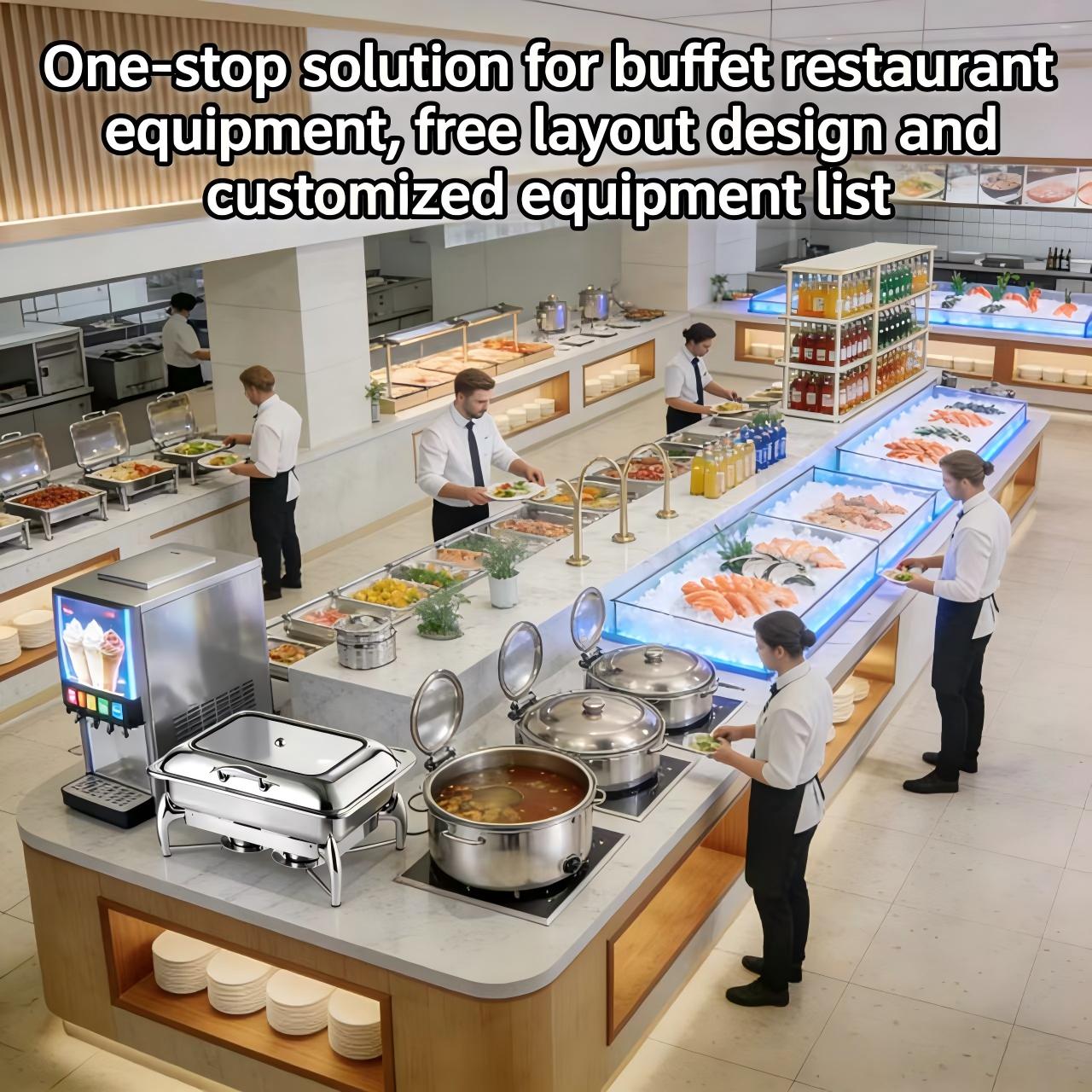 KFC Commercial Fast Food Equip – Commercial Kitchen Layouts recenzja i cena