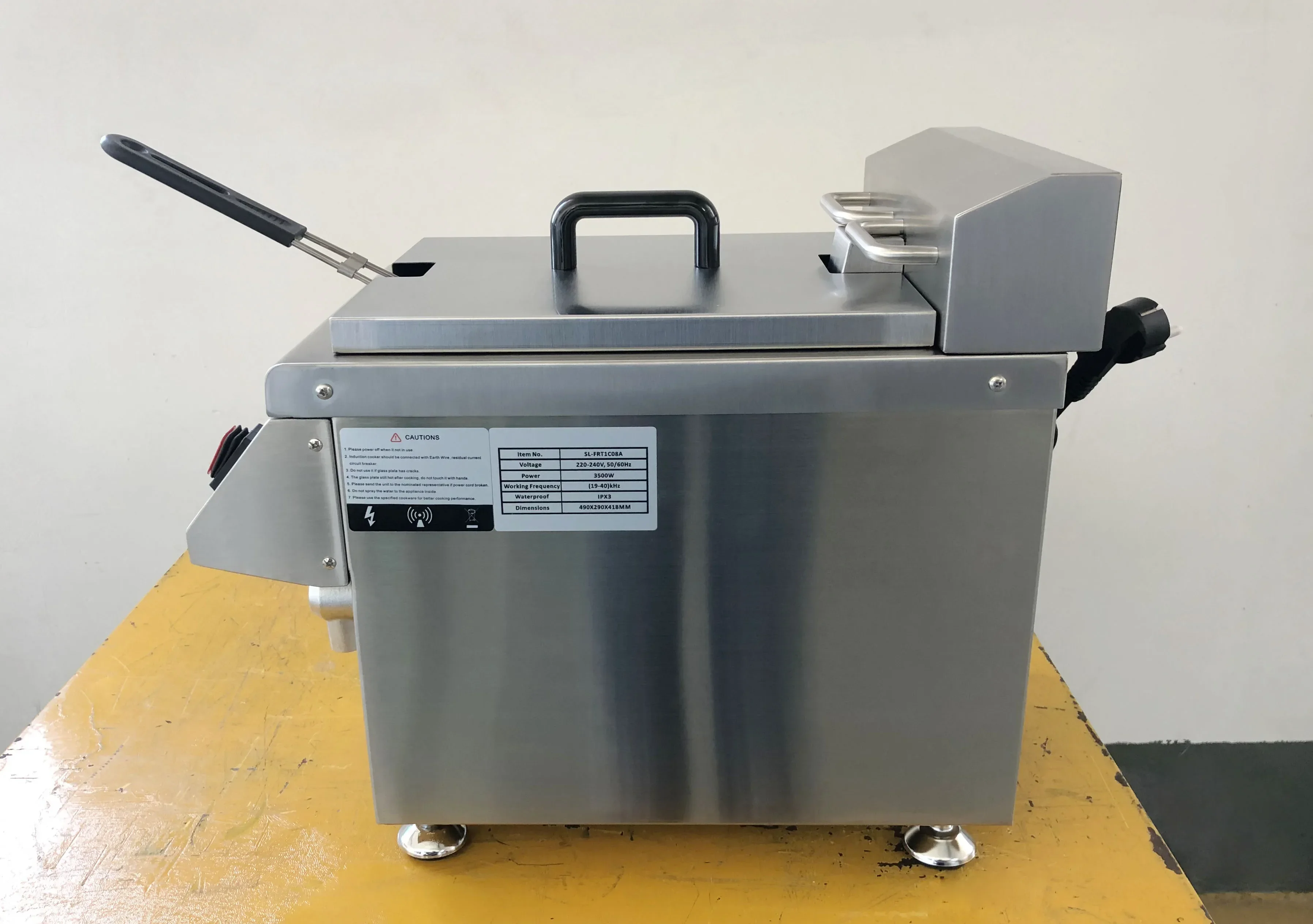8L Induction Electric Commerci – Commercial Kitchen Induction recenzja i cena