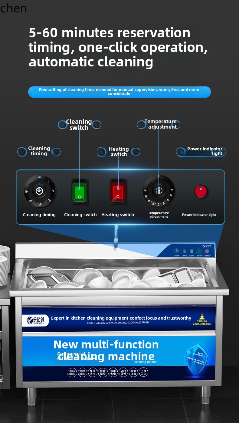 LXC Ultrasonic Dishwasher Comm – Commercial Kitchen Dishwasher recenzja i cena