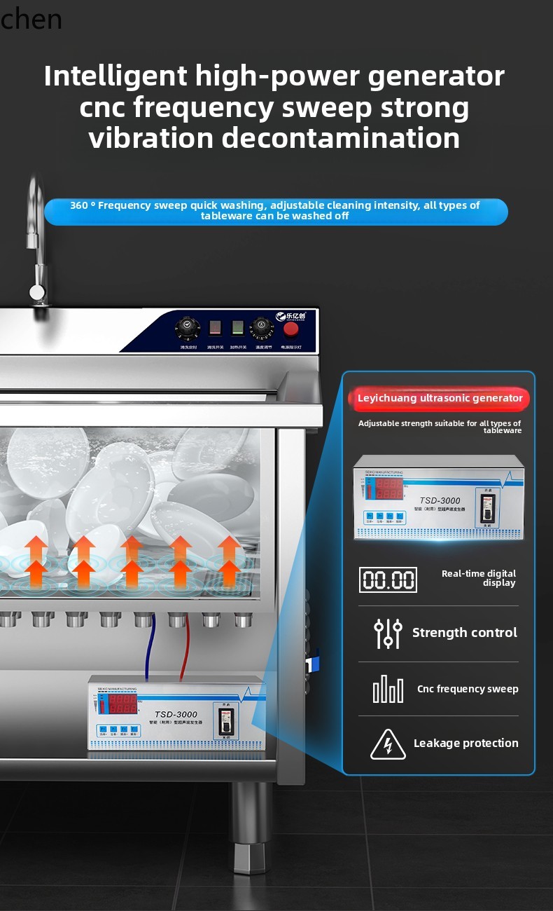 LXC Ultrasonic Dishwasher Comm – Commercial Kitchen Dishwasher recenzja i cena