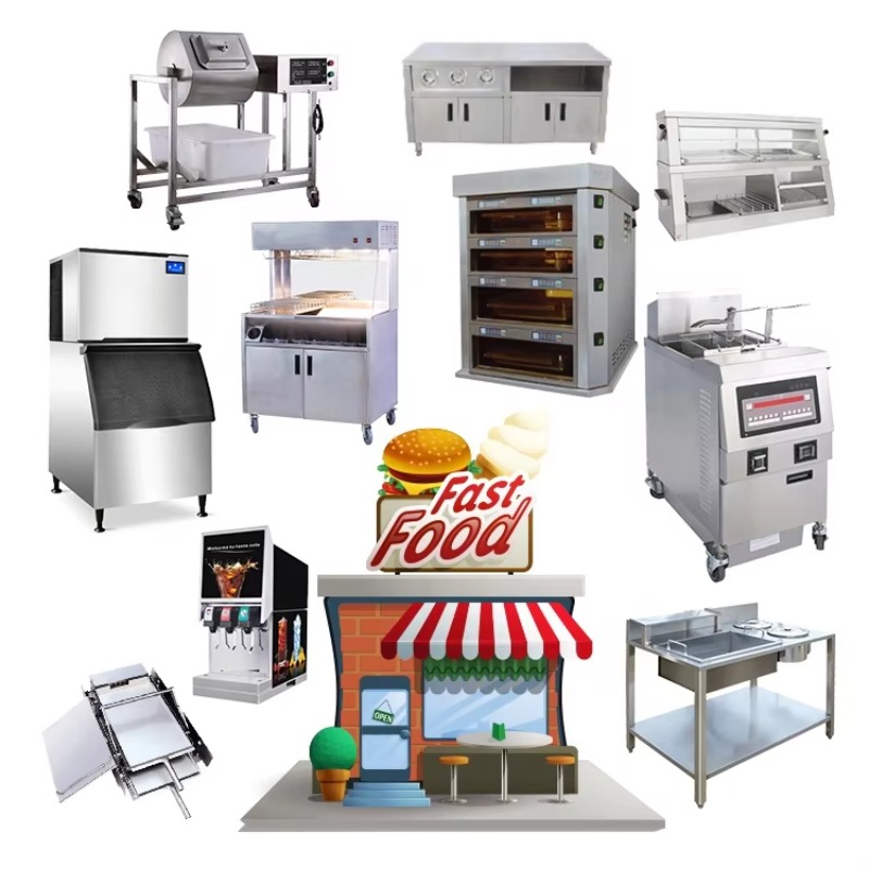 Fast Food Restaurant Equipment – Commercial Kitchen Layouts recenzja i cena