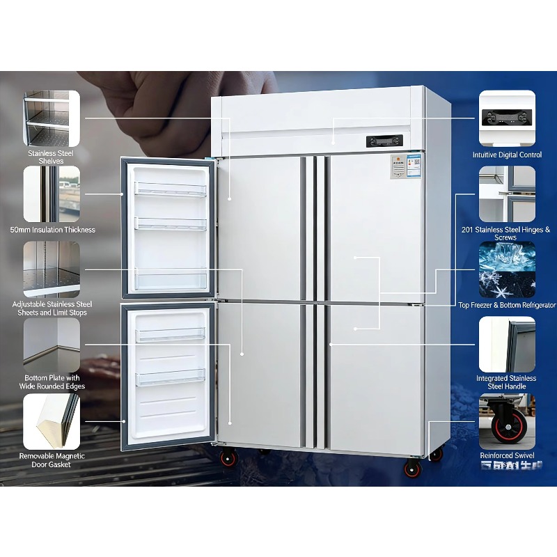 Commercial Stainless Steel Upr – Commercial Kitchen Refrigerator recenzja i cena