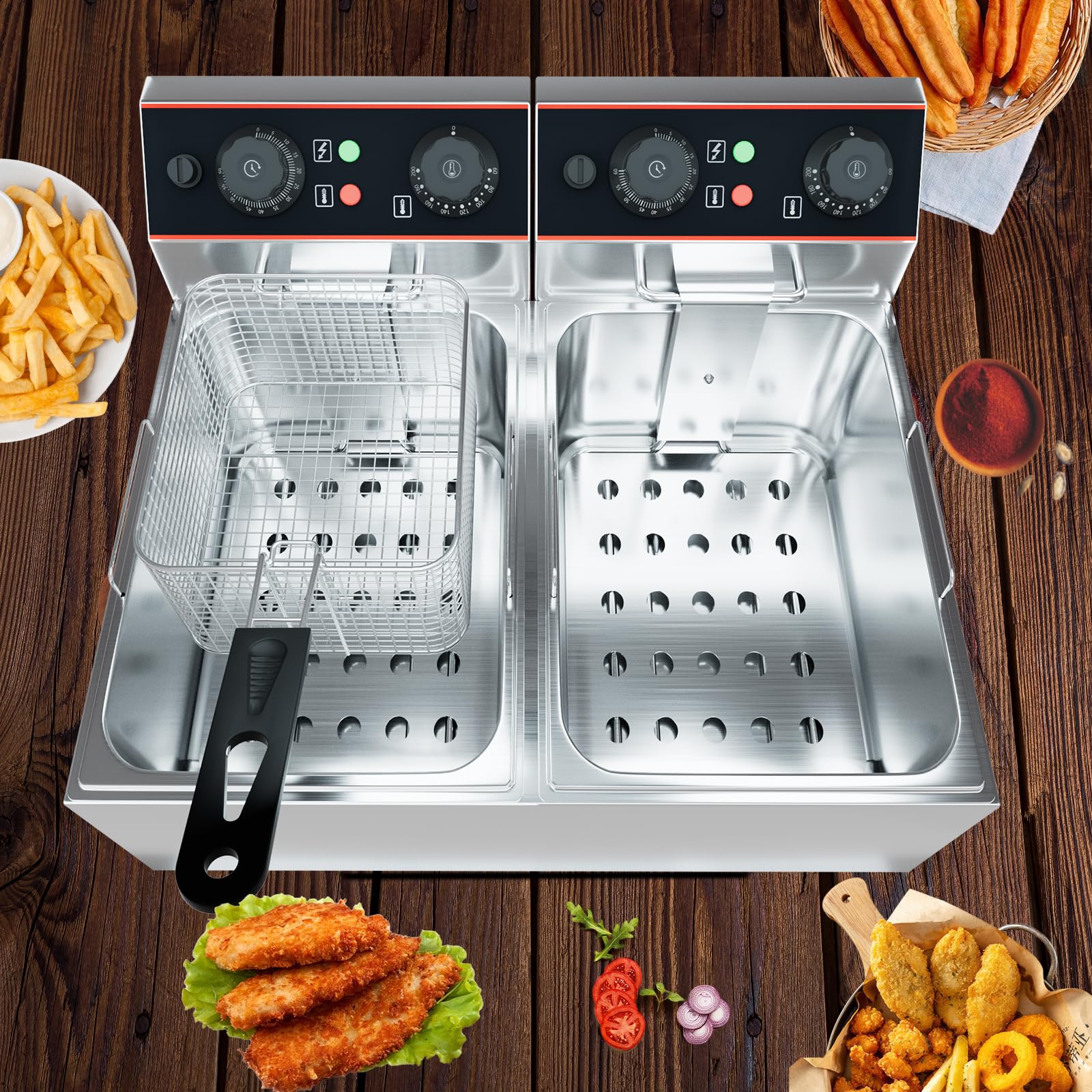 6/8/11L Commercial Electric De – Deep Fryer Commercial recenzja i cena