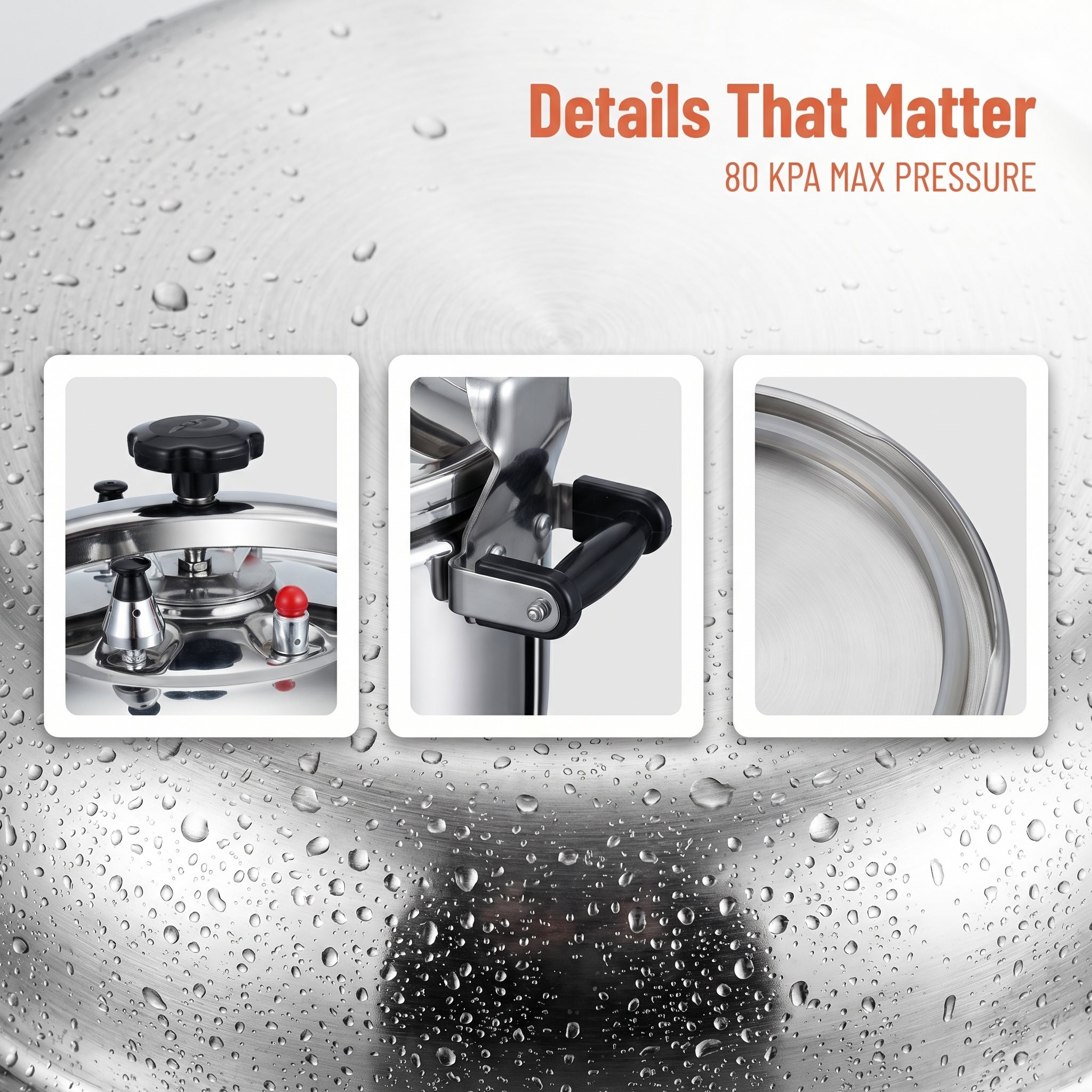 Stainless Steel Pressure Cooke – Commercial Kitchen Induction recenzja i cena