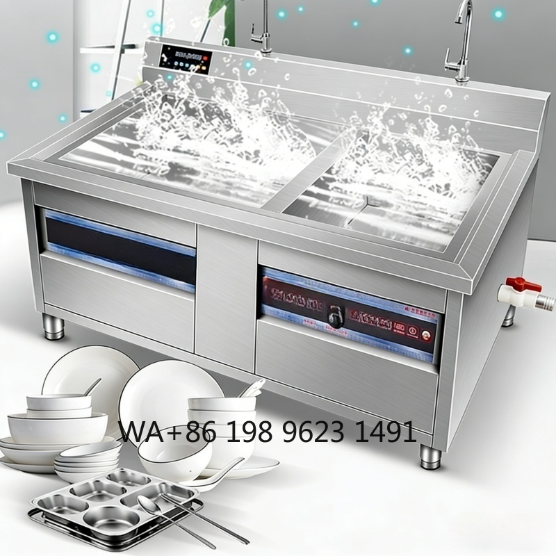 High Capacity Auto Ultrasonic  – Commercial Kitchen Dishwasher recenzja i cena