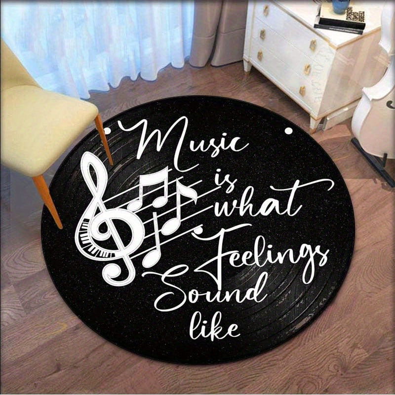 Music Vinyl Record Pattern Rou – Commercial Kitchen Vinyl recenzja i cena