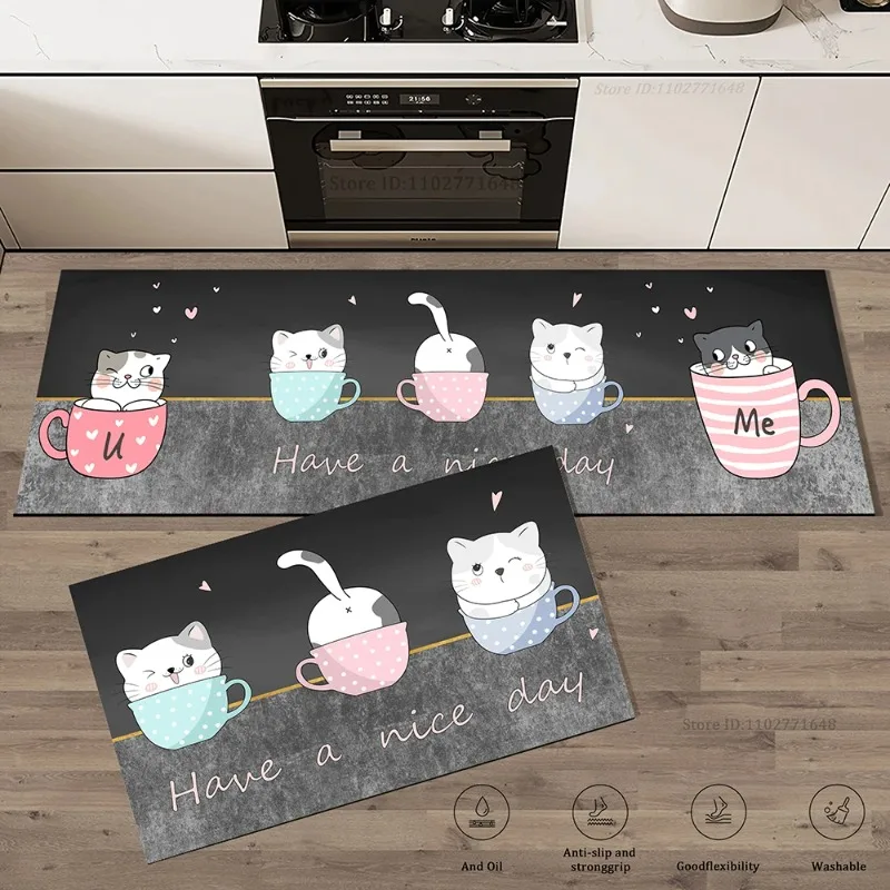 Cat Kitchen Corner  Long Floor – Commercial Kitchen Vinyl recenzja i cena