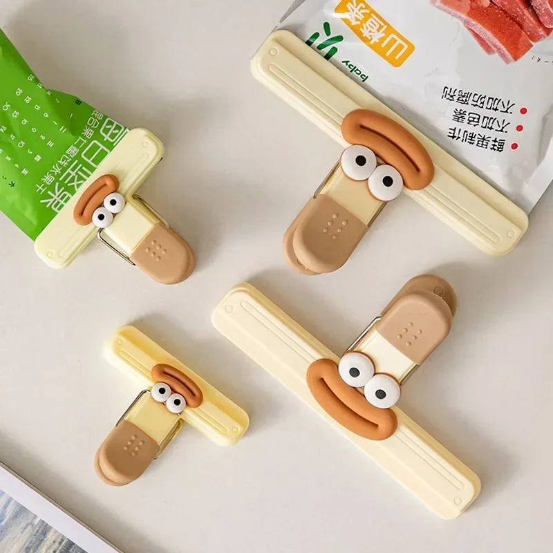 3pcs Creative Face Bag Sealing – Commercial Kitchen Refrigerator recenzja i cena