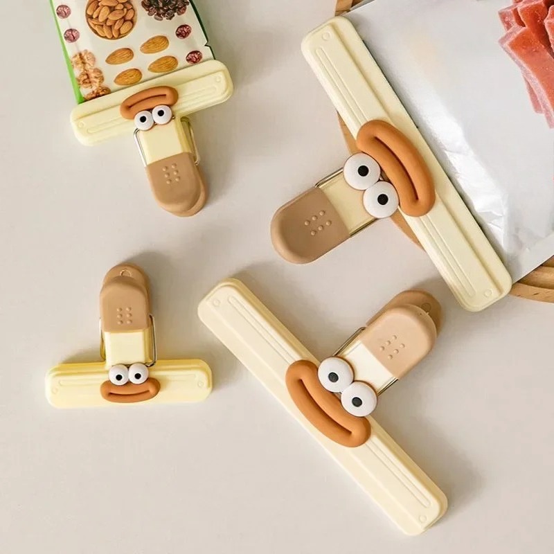 3pcs Creative Face Bag Sealing – Commercial Kitchen Refrigerator recenzja i cena